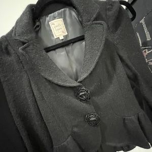 NANETTE LEPORE Crop Blazer Vintage Sz S NWT Vintage Up All Night Jacket